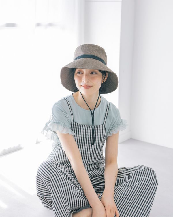 フランス生まれ鎌倉育ちのブランド、ポンデシャロン受注会のモデル着用写真| 名古屋 覚王山 コッピアーナ